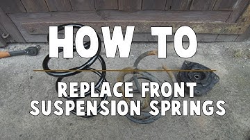 How to replace front suspension springs - Renault Clio 3
