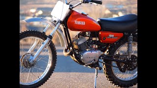 1972 Yamaha AT2-M – MX125 – Vintage 125cc Motocross Bike