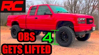 Chevy Silverado / GMC Sierra OBS Rough Country 4" Suspension Lift / Fuel Rebel Wheels / Baja Legend