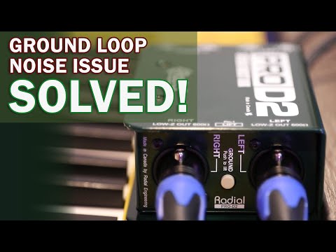 Radial ProD2 DI Box Review and Demo [Ground Lift]