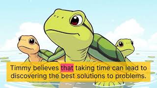 Timmy the Thoughtful Turtle: The Big Pond Problem