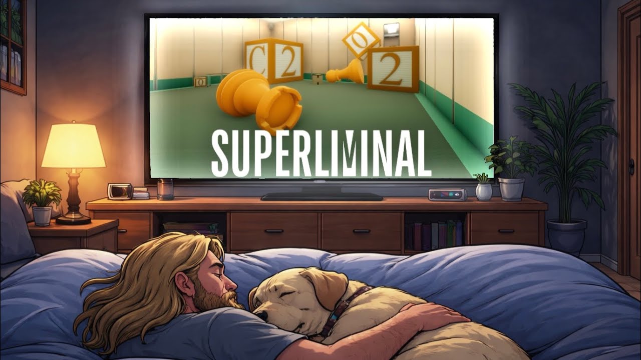 Fall asleep whilst I play Superliminal... Gaming Videos to Fall Asleep to