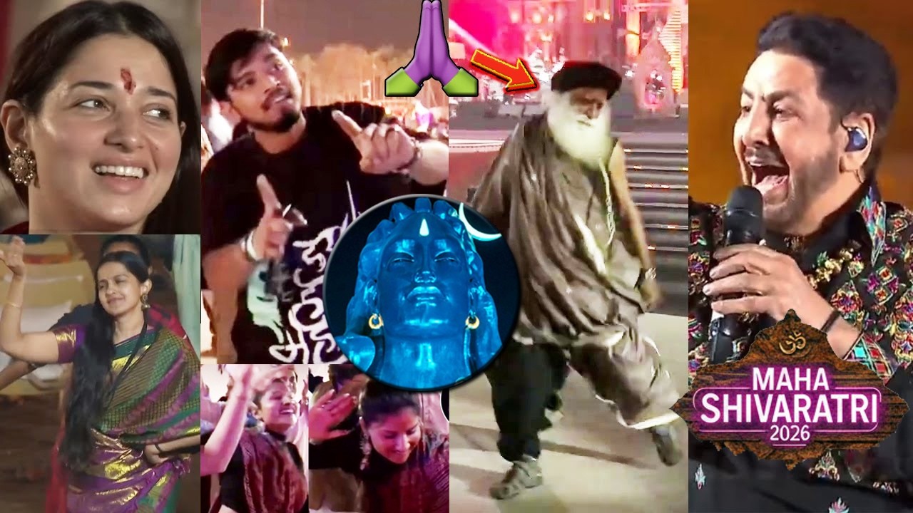 Maha Shivaratri 2026 |Sadhguru,Paradox,Pooja Hegde,Tamanna,Mangli Dance to Gurudas Maan Live Singing