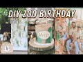 DIY Toddler Zoo Theme Birthday Party!