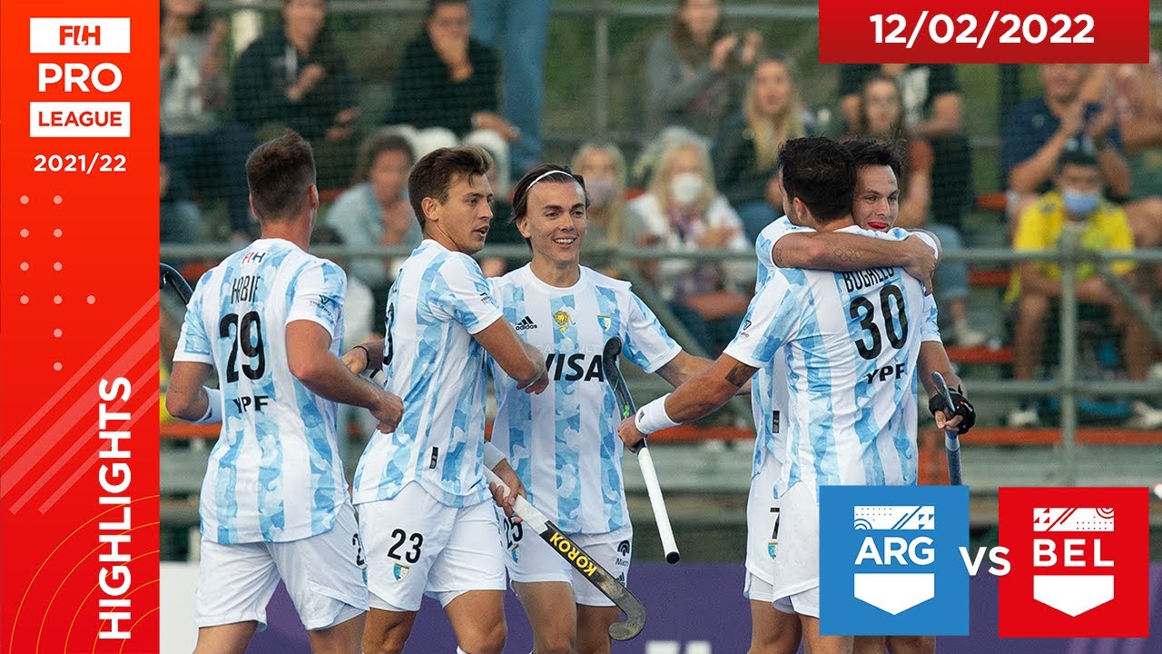 FIH Hockey Pro League Season 3: Argentina vs Belgium (Men), Game 1 highlights