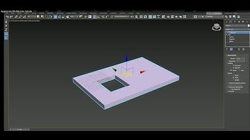 Agujero con 3Ds Max Line  Extrude