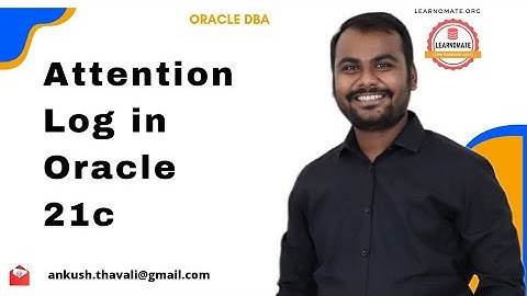 Attention Log in Oracle 21c | Oracle 21C New Feature🔥