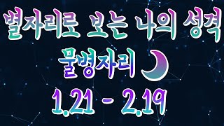 [물병자리] 별자리로 보는 나의 성격