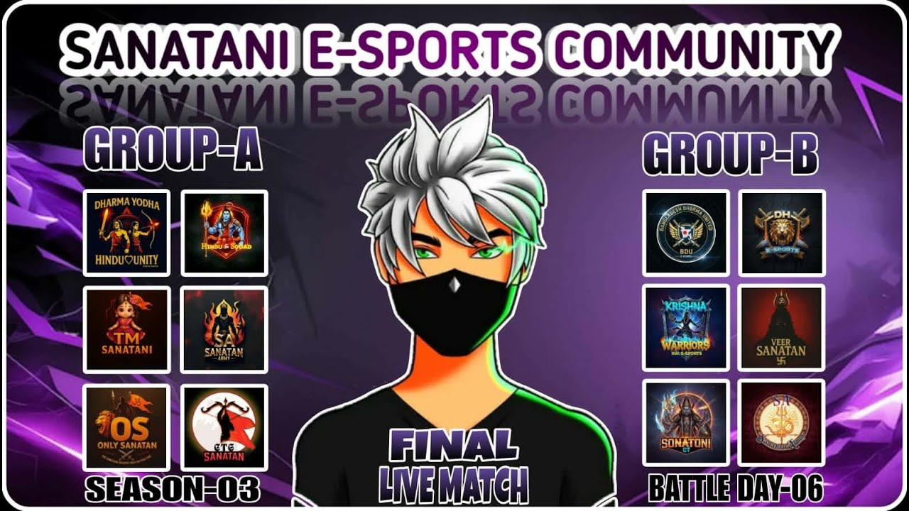 [🔴LIVE] FREE FIRE [ORG BY-🔱SANATANI E-SPORTS COMMUNITY🔱] SEASON-03/ BATTEL DAY-06/FINAL/MR NEEL