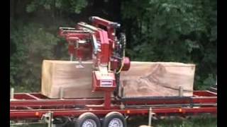 SERRA Bavaria SL130i Portable Sawmill in action