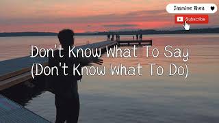 Don't Know What to say (Don't Know What To do)(Ric Segreto) | REYNE Cover