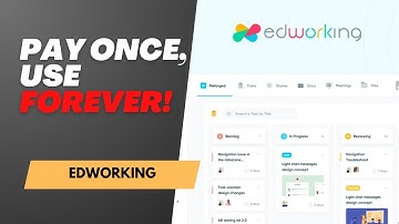 Edworking AppSumo Deal 💼 All-in-One Team Workspace for Projects, Chats & Video Calls (LTD)