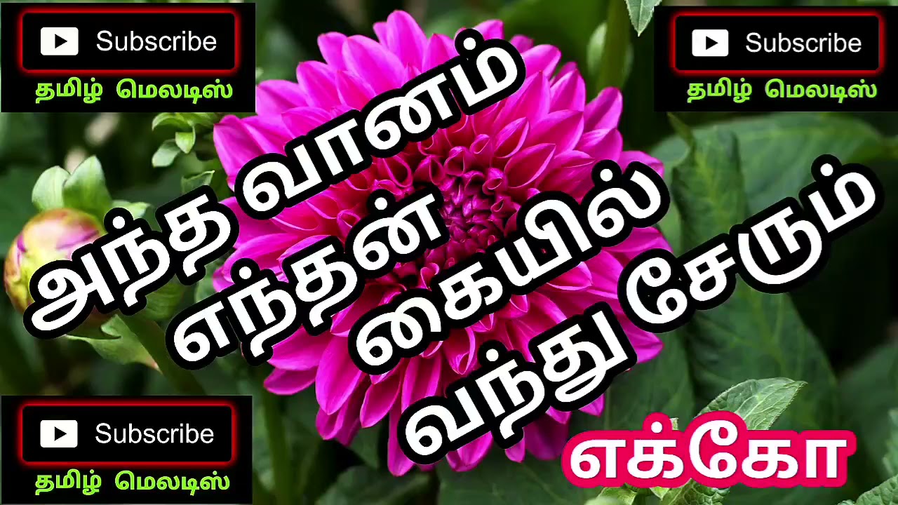 Antha Vaanam Enthan Kaiyil Vanthu SerumTamil song in digital music Use  