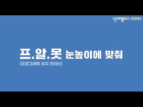 [프로그래밍] 파이썬 입문