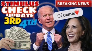 GOOD MORNING! NEW STIMULUS PACKAGE DETAILS! THIRD/Fourth Stimulus Check Update Today 2021