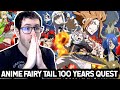 Un anime fairy tail 100 years quest annonc  fairy tail la qute de 100 ans dbarque 