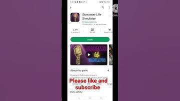 Thumbnail of I tried to download streamer life simulator in mobile #trending