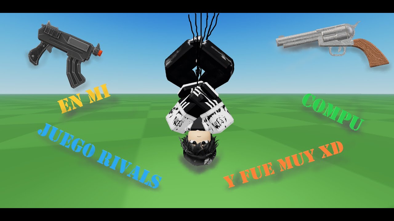 Juego Rivals desde mi compu|Rivals|Roblox 