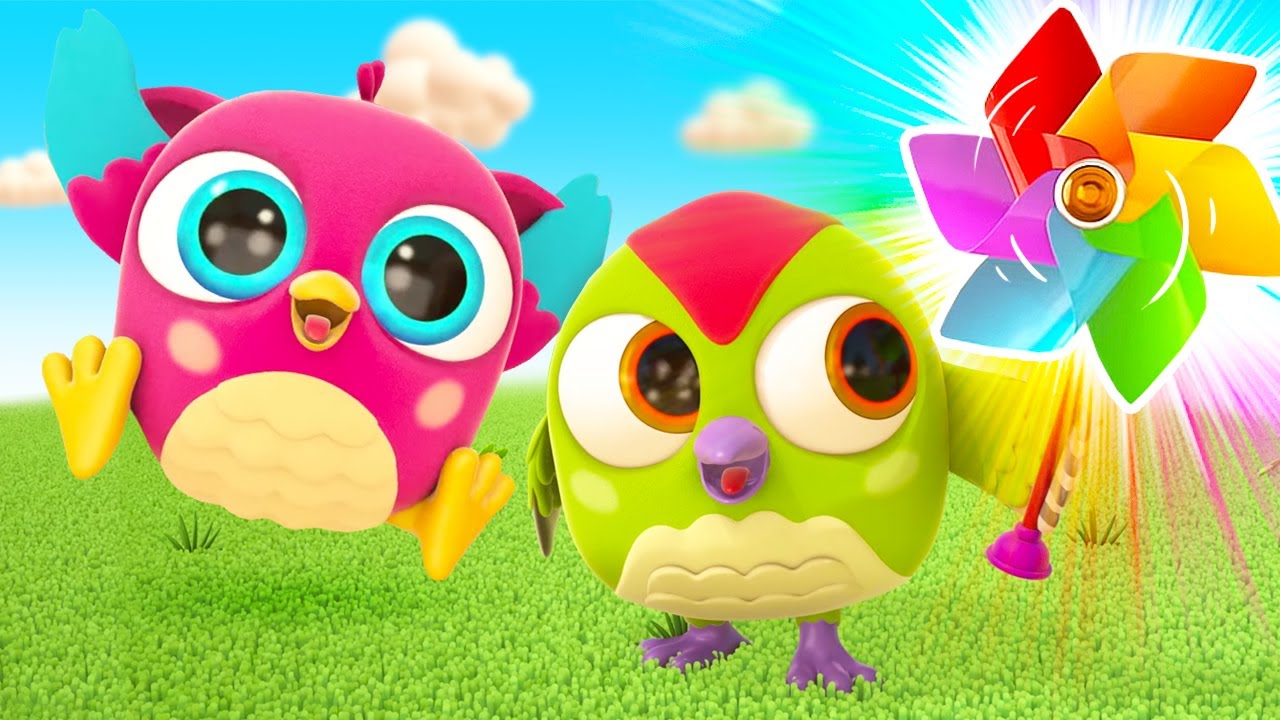 El Búho Hop Hop aprende los colores