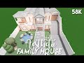 Aesthetic family house  bloxburg speedbuild