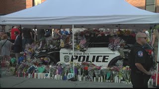 Vigil held for 19-year-old Rutland police officer
