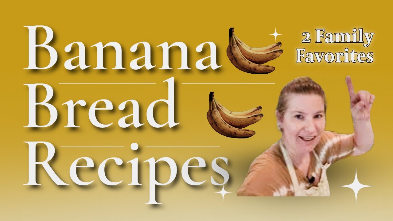 How to Make the BEST Banana Bread!! From Scratch and No Waste