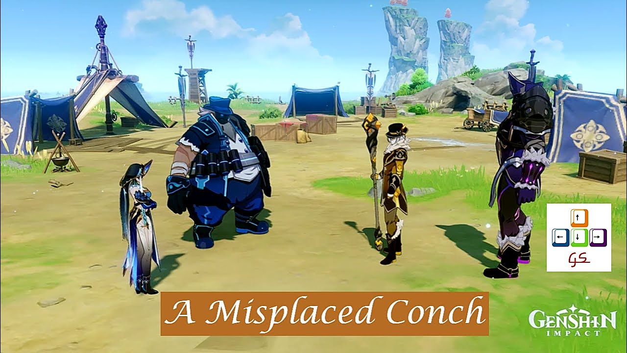 A Misplaced Conch - Summertime Odyssey Event - Golden Apple World Quest - Genshin Impact Stories