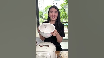 Cơm cháy giòn giòn, ngon ngon ăn cuốn cực - Nồi cơm điện lòng gốm chống dính trọn đời Unie URC815