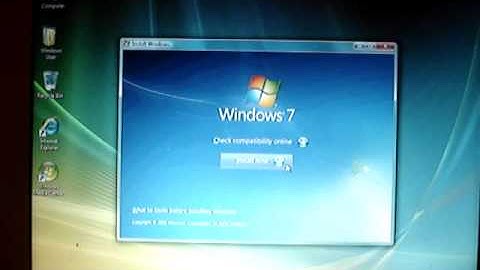 Windows 7 RTM Installation Information