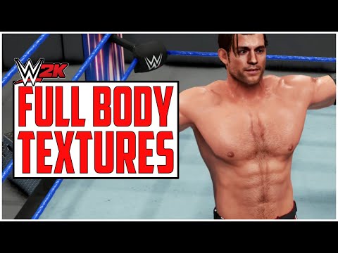 WWE2K: How To Make Custom Body Textures