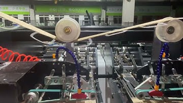 Cara RKHF-330TF Full automatic twisted & flat handle paper bag making machine