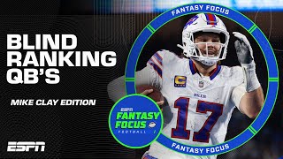Mike Clay's HIDDEN Week 16 QB rankings... with a TWIST! 👀 | Fantasy Focus
