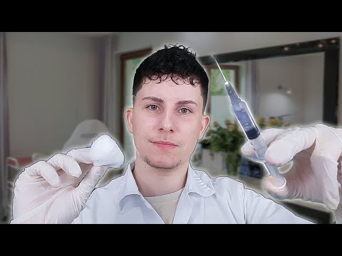ASMR: Fazendo PREENCHIMENTO LABIAL EM VOCÊ! 💉👄