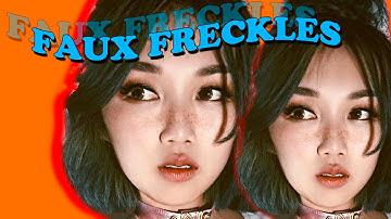 ✿ HOW TO: FAUX FRECKLES TUTORIAL ✿