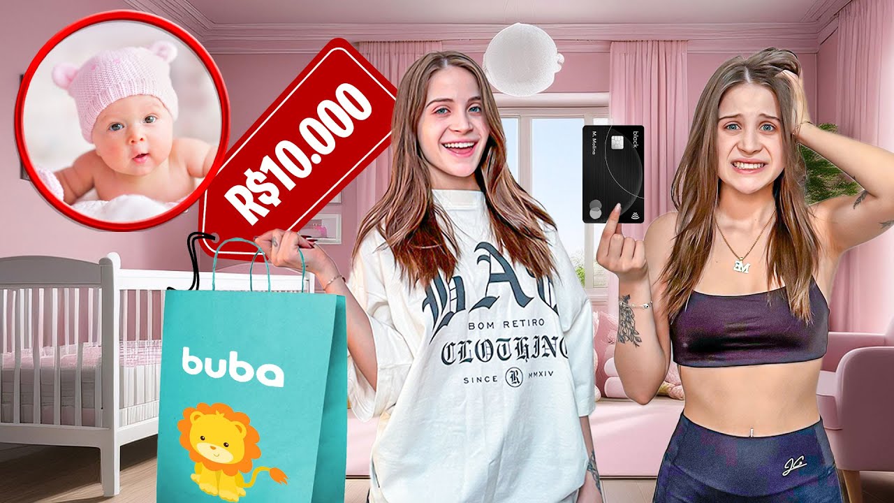 R$13.000 NO ENXOVAL DA NOSSA SOBRINHA LORENA MARIA! Gastamos todo o nosso dinheiro! 🛍👶🏻🍼