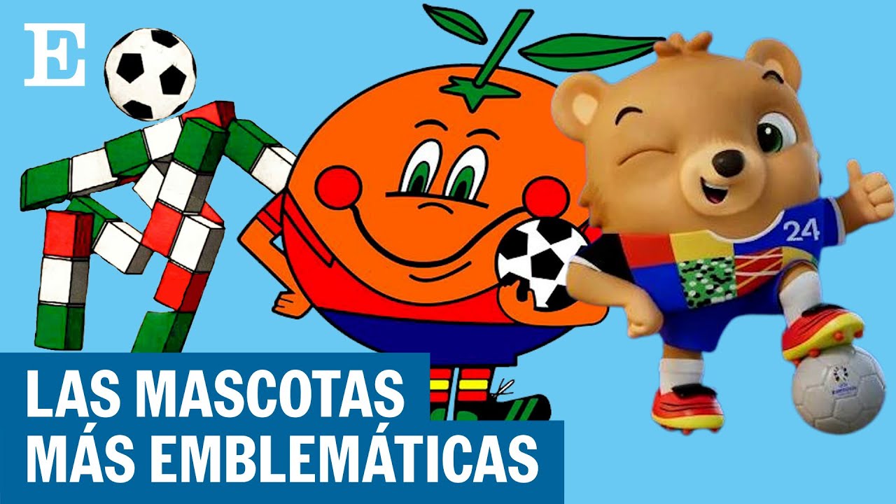 EURO 2024 | Naranjito, Ciao o Albärt: Las mascotas más icónicas del fútbol | EL PAÍS