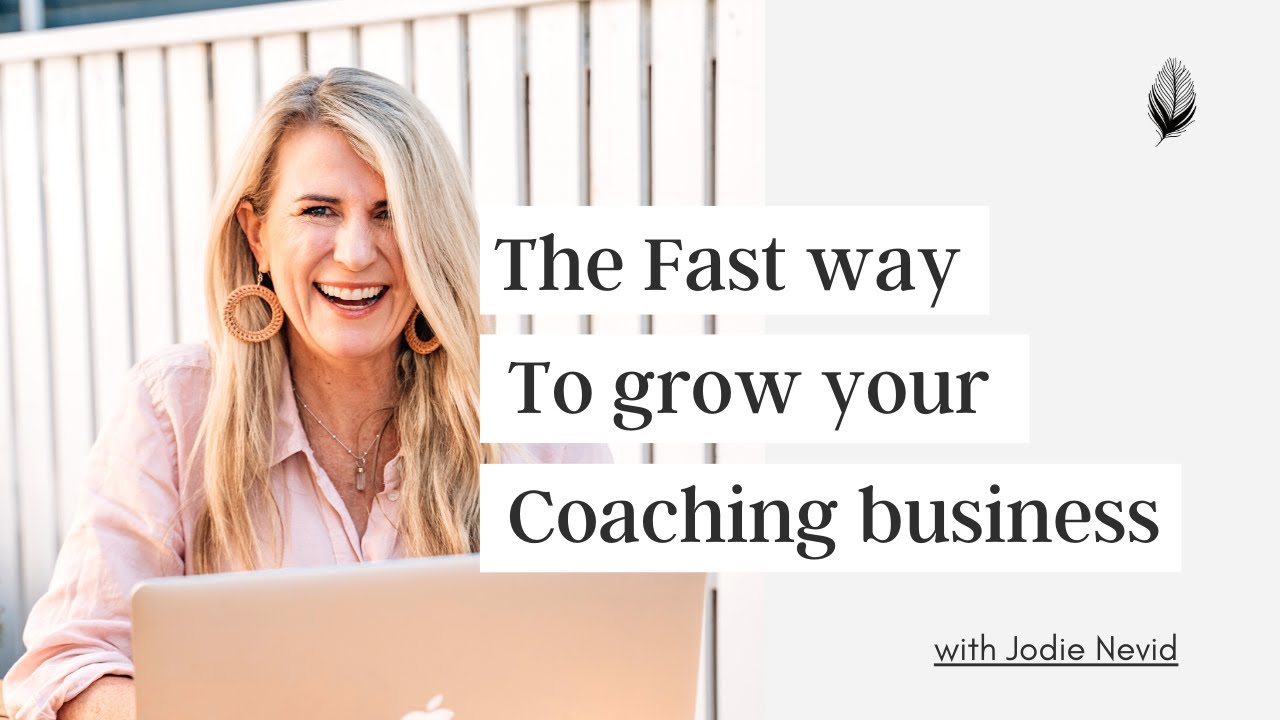 The Fast Way to Grow Your Coaching Business - YouTube