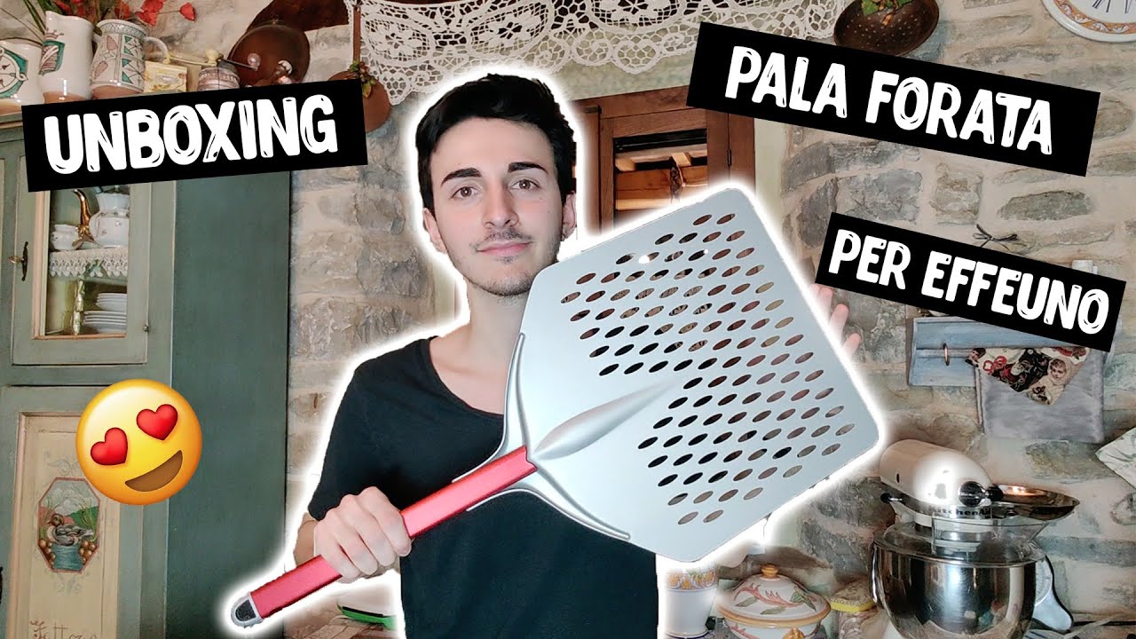 UNBOXING PALA FORATA PER IL MIO EFFEUNO - Tulip by Cerutti Inox - YouTube