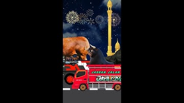 TAKBIRANNN!!! Malam takbiran idul Adha 1444 H/2023 animasi #shorts