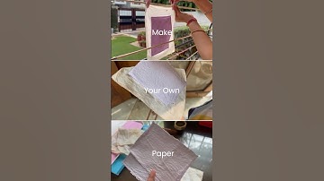 Transform recycled paper into stunning creations with our DIY Handmade Paper Making Kit! #paperlove