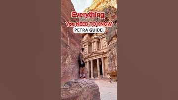 Guide to visiting Petra, Jordan 🇯🇴! #petra #jordan #visitpetra #7worldwonders