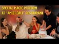 Close Up Magic in The Group of Aussie's table | Magic Reaction | Magic at Cozy Restaurant