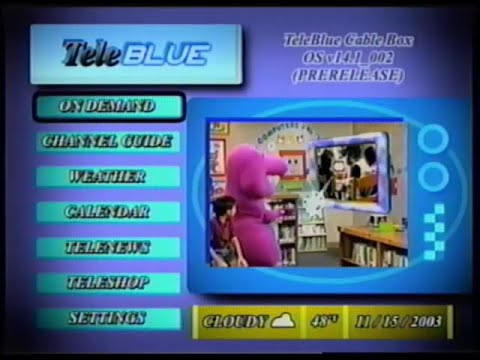 TeleBlue Cable Navigation (2003) - YouTube