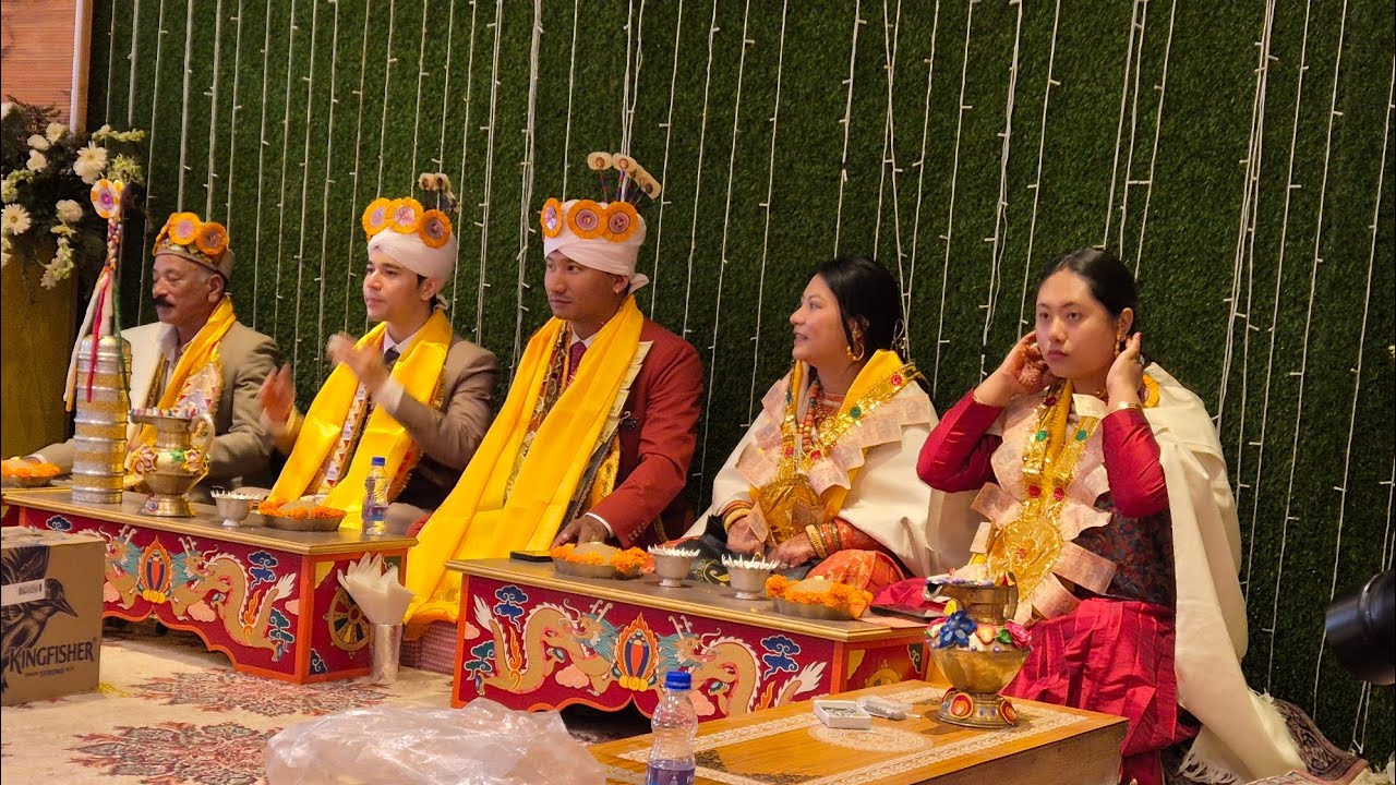 Lahouli Traditional wedding.Aaj hai Baraat ...kullu se keylong...Aman weds Rigzin ❤️❤️❤️ (Part _2)