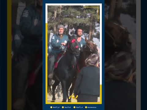   تیم بزکشی ولایت سمنگان با حضور نجیب مختار پهلوان