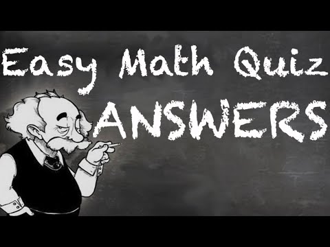 Quiz Diva Math Answers