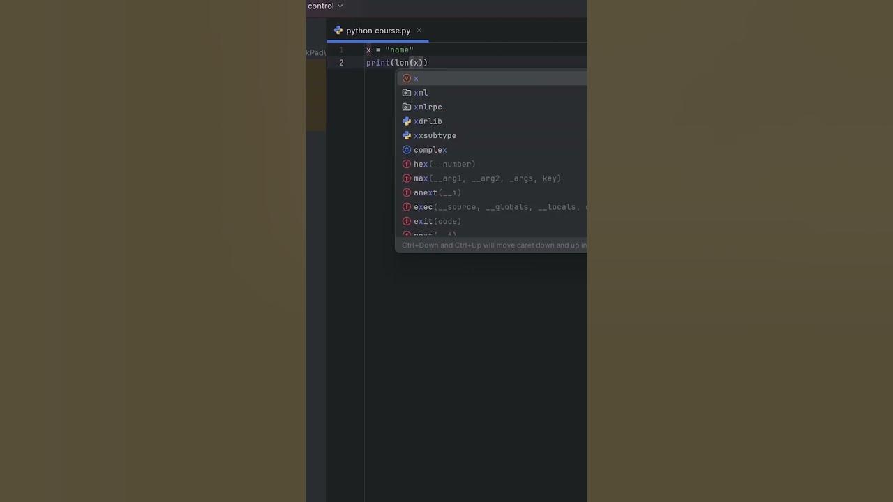 Python course - string methods(length) #python #pycharm #programming # ... image.