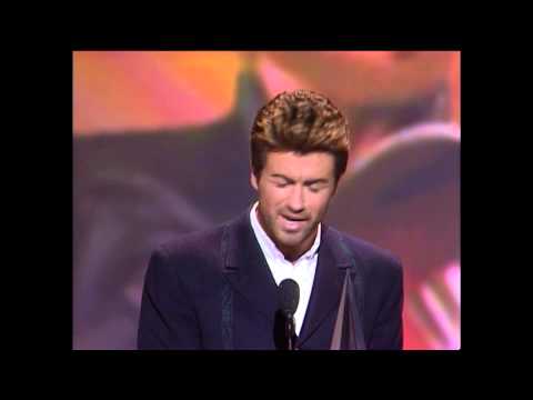 George Michael Wins Favorite Soul R&B Male - AMA 1989