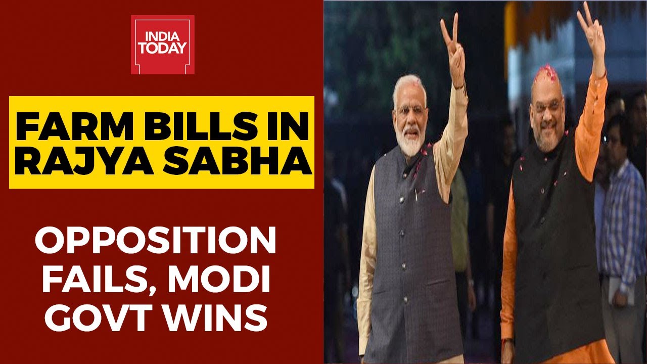 Opposition Fails As Rajya Sabha Passes Farm Bills Through Voice Vote | Breaking News