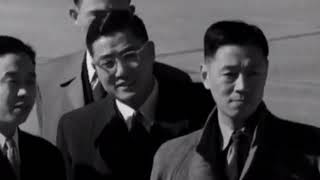 FOREIGN MINISTERS ARRIVE IN GENEVA 27\/10\/1955 – CÁC BỘ TRƯỞNG NGOẠI GIAO ĐẾN GENẺVE 27\/10\/1955